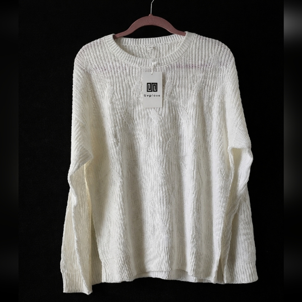 Cable Knit Pullover ShakervStyle Sweater